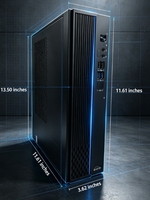 PC Kontrol Keamanan Independen Zhaoxin KX-U6780A DDR4 LCD untuk Kantor, Pengembangan Sendiri, untuk Unit Pemerintah Milik Negara