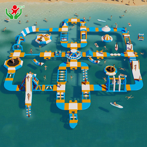 Parco Acquatico Gonfiabile Galleggiante Personalizzabile per Bambini, per Laghi e Parchi Acquatici - Product Image 5