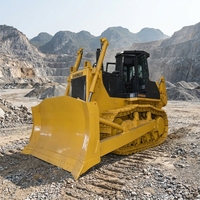 Bulldozer de 54 tonnes fabriqué en Chine, 460 CV, système de conduite fiable pour la construction de barrages et les projets de remise en état des terres