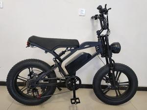 ZUKKA, bicicleta de Cross eléctrica con marco de acero de 20 pulgadas con neumático grueso, Motor de cubo de transmisión trasera de 20*4,0, bicicleta de montaña e-dirt de 48V500W - Product Image 4