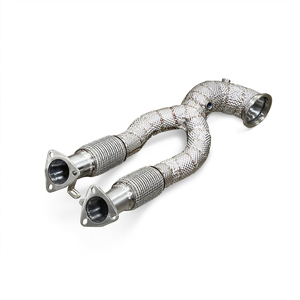 Tuyaux d'échappement pour Audi RS3 <span class=keywords><strong>TTRS</strong></span> 2.5T 2022-2024 Système d'échappement à tête isolée pour ajuster les performances du véhicule - Product Image 4