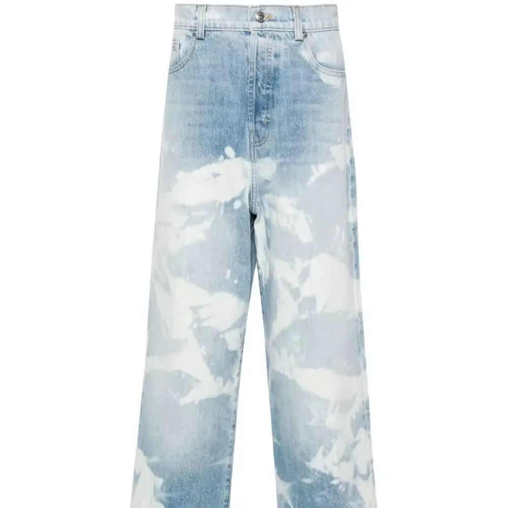 Jeans Broek Shave Straight Heren Plus Size Jeans Knoop Jeans Voor Mannen Met Hoge Tailles