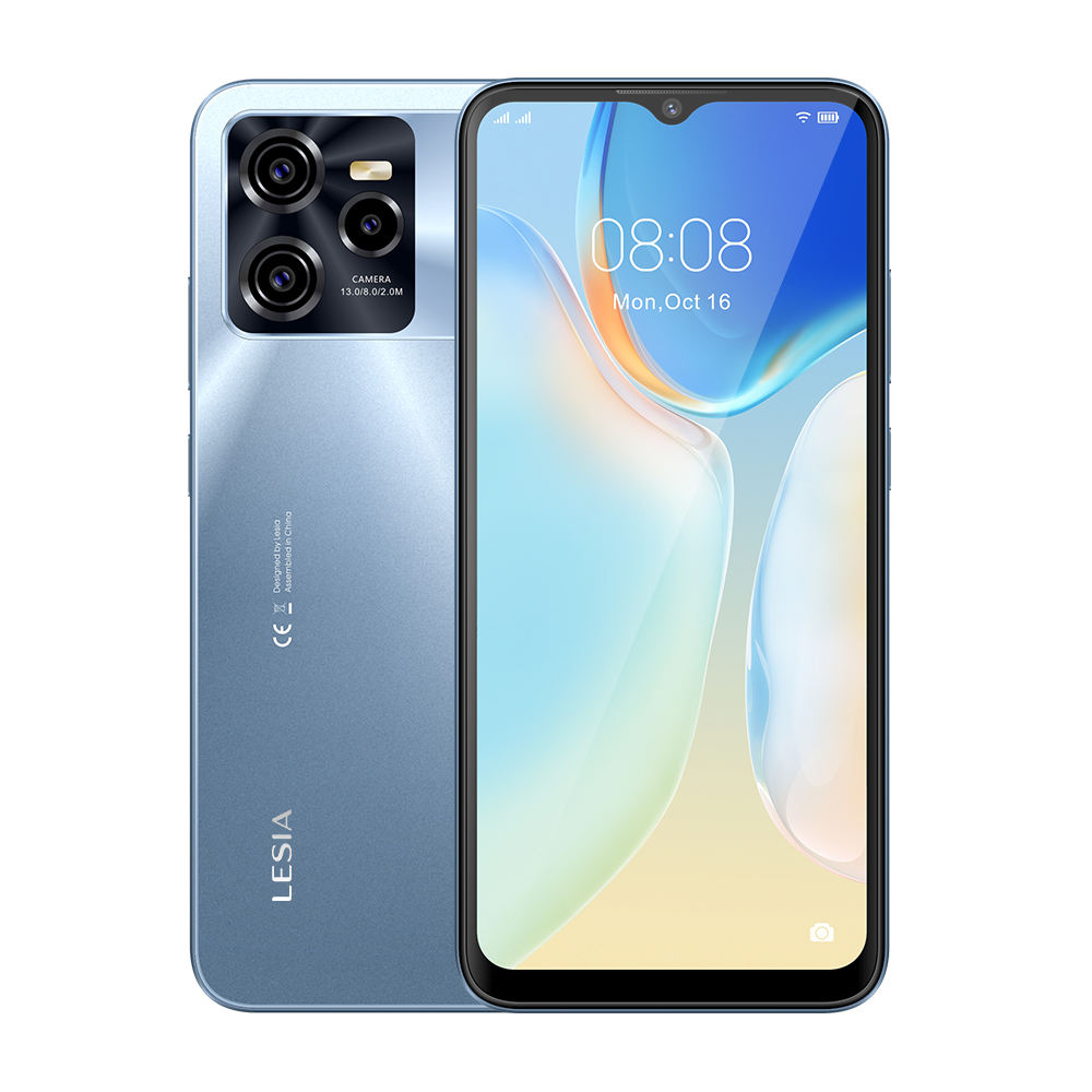 Lesia Phone 4GB+128GB Smartphone with Water-Drop Display