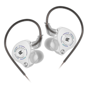 KZ Eldar Acoustics Écouteurs intra-auriculaires filaires HiFi avec un seul transducteur dynamique, accordement graphique HM, câble OFC <span class=keywords><strong>anti</strong></span>-emmêlement, moniteur audio - Product Image 1