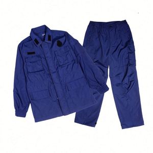 Design Customized New Work Clothes Winter Safety Long Sleeved Button up Shirt for Both Men and Women Security Uniform - Product Image 3