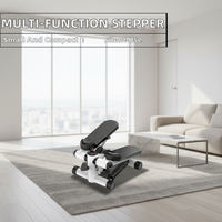 Mini stepper d'exercice pour la maison, machine d'escalade aérobie, appareil de musculation réglable en hauteur, acier PVC 38x30x20cm