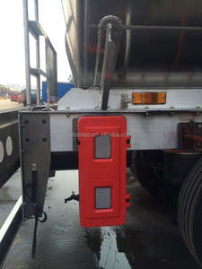 กล่องเก็บถังดับเพลิงแบบเดี่ยวขนาด9กก. กล่องพลาสติกขนาดใหญ่สำหรับงานหนักติดตั้งบนผนังสีแดงบริการดับเพลิงและความปลอดภัย - Product Image 2