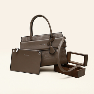 2025 borsa a tracolla a spalla singola da <span class=keywords><strong>donna</strong></span> con goffratura in coccodrillo opzioni semplici due manici tra cui borse alla moda - Product Image 6