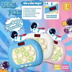 Fast Push Pop It Game Juguetes para niños Quick Push Popis Toy Electronic Popit Fast Push Pop It Game