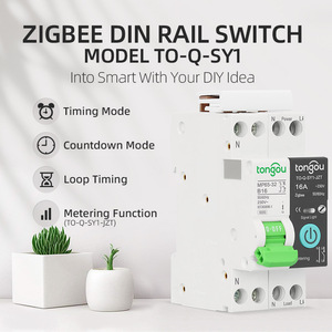 Disjoncteur intelligent mini Zigbee TUYA 1P 32A avec mesure et contrôle à distance M268 - Product Image 4