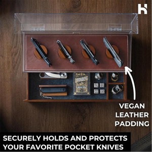 Estuche <span class=keywords><strong>de</strong></span> Exhibición para 10 <span class=keywords><strong>Navajas</strong></span>, The Knife Deck Pro Premium - Product Image 2