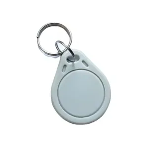 3# Light Grey Rewritable Key Tag NFC 213 Key Fob for Access Control Key Fob RFID Keyfob