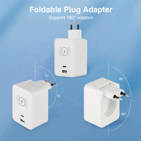 Multiprise blanche Eu 33 + 1 16A 250V sortie multiprise PC rallonge prise d'alimentation avec sans fil avec prise multiple Usb