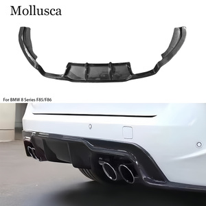 Difusor Trasero de Fibra de Carbono Estilo HAMANN para X5M F85/X6M F86, Labio de Parachoques Trasero 2015-2019 - Product Image 1