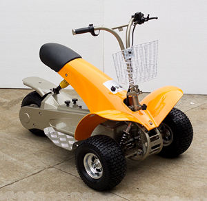 Hoogwaardige 3-wiel elektrische minigolfkarretjes, eenpersoons golfbuggy - Product Image 4