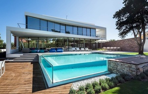 Best Selling 10MM 12MM 15MM Vidro Temperado Balaustrada para Banheiro Solar & Parede Cortina Durável Corrimão de vidro para Stair Railing - Product Image 3