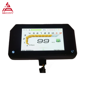 SiAECOSYS จอแสดงผล TFT <span class=keywords><strong>T15</strong></span> แบบปรับได้ รองรับการสื่อสาร CAN-BUS พร้อมมาตรวัดความเร็ว สำหรับรถยนต์ไฟฟ้าขนาดเล็กและรถสามล้อไฟฟ้า - Product Image 2