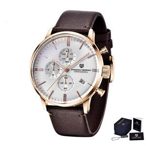Reloj Cronógrafo para Hombre Pagani Design PD-2720K, Movimiento Japonés VK67, Resistente al Agua, Multifuncional, Deportivo y Ejecutivo, Reloj de Cuarzo - Product Image 1