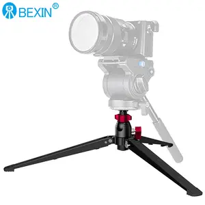 Bexin Lichtgewicht Aluminium Mobiele Standstatief, Standaard Voor Dslr-Camera 'S. Creatieve Verstelbare Camera Beugel Mini Statief