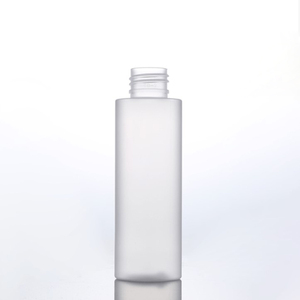Bouteille en plastique PET dépolie à épaule plate de 100 ml et 200 ml, flacon pulvérisateur vide pour cosmétiques - Product Image 2