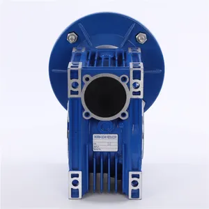 Nmrv030 Series 1 15 Aluminum Gearbox Parking Garages And Traveling Cranes Nrv/nmrv090 High Torque Alu Body Speed Reducer