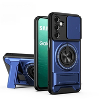 Coque de protection Armor pour Samsung Galaxy S26 S25 Edge S24 S23 S22 Ultra Plus S25FE S24FE avec support magnétique et protection d'objectif