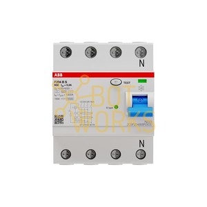Disjoncteur différentiel (RCBO) ABB 2CSF204868R3630 F204 Série B S, montage sur rail DIN pour applications résidentielles et commerciales - Product Image 1