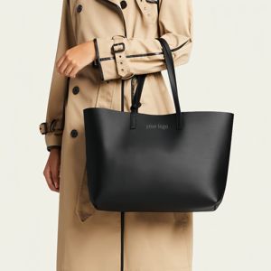 Sac fourre-tout en cuir de haute qualité personnalisé pour femmes - Product Image 1