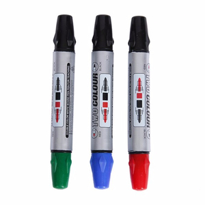 Marqueurs à craie liquide fluorescente Jumbo pour fenêtres, tableaux noirs, tableaux LED, tableaux blancs et autres surfaces non poreuses - Product Image 2