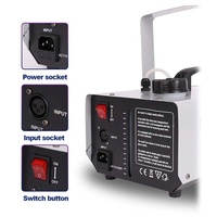 Amrobuste FM900 micro moustique brouillard coque en acier anti-vol glace sèche télécommande thermique glace sèche faible brouillard machine de brumisation