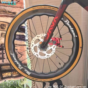 Ruedas de Carbono SeeMore Personalizables de 20 Pulgadas 451 para Bicicleta Plegable, Juego de Ruedas de Carbono para Brompton/Dahon, Ligeras para Carreras - Product Image 1