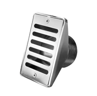 Acier inoxydable Spa piscine gouttière vidange débordement eau outil ABS matériel léger 1.5 pouces