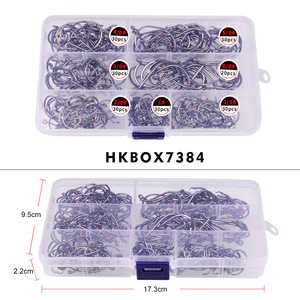 7384 100 pièces/sac Hameçons circulaires 2x plus résistants, Hameçons offset Octopus pour la pêche au poisson-chat, au bar, à la <span class=keywords><strong>truite</strong></span>, au lucioperca et en eau salée - Product Image 6