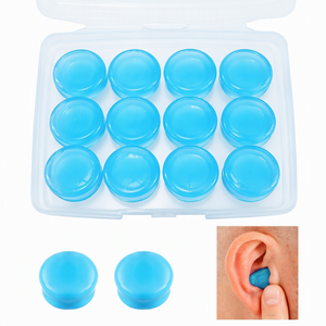 Bouchons d'oreilles réutilisables pour dormir, anti-bruit, en silicone souple, moulables, en <span class=keywords><strong>cire</strong></span>, protection auditive pour le sommeil et les voyages - Product Image 3