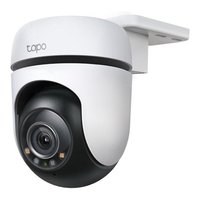 Cámara de Vigilancia Tapo TC41, Panorámica/Inclinación, Blanca, Sensor CMOS 2304x1296, WiFi, Exterior, IP65, Almacenamiento en la Nube, Visión Nocturna de 30m, Funciones de IA