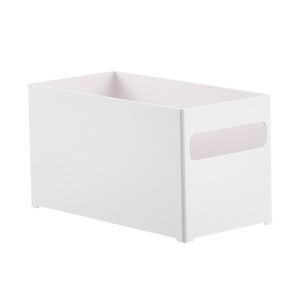 Tavolo Rettangolare Telescopico Moderno Minimalista per la Casa in P.S. Scatola portaoggetti in plastica, organizer multifunzionale da scrivania per oggetti vari - Product Image 1