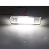 Éclairage de plaque d'immatriculation LED 300LM 3W certifié E-mark pour Opel Astra F/G Corsa B S93 Omega Vectra B Zafira