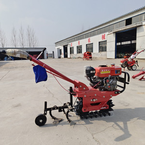 Saint Lu Mini Tiller 80Cc Gasoline Engine 10Inch Working Width Front Tine <b>Cultivator</b> For Slope Land Plowing - Product Image 3