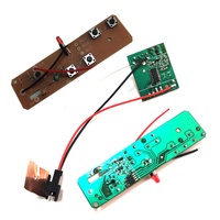 Personnalisé 4 canaux télécommande voiture électronique 40MHZ 27MHZ Circuit jouet PCB voiture pour enfants jouet PCBA 4CH RC voiture Circuit PCB