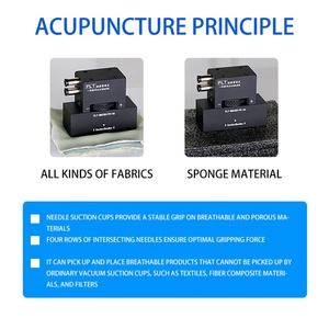 Manipulador Neumático con Ventosa para Agujas, Gancho de Sujeción para Agujas, Punzón para Agujas, Fieltro Transpirable No Tejido, Manipulación, Agarre - Product Image 3