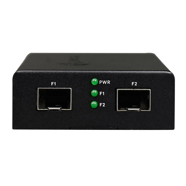 10G OEO Optical Fiber Amplifier Repeater SFP to SFP Media Converter