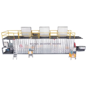 Maquinaria <span class=keywords><strong>Auxiliar</strong></span> para la Construcción de Carreteras, Equipo de Decantación de Tambor para Fundir Asfalto Tipo Cadena de 55000W - Product Image 1