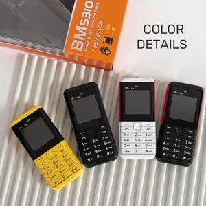Teléfono Móvil Mini BM5310, 3 Tarjetas SIM, Grabador <span class=keywords><strong>de</strong></span> Llamadas Automático con Voz Mágica, Marcación Rápida, Pantalla <span class=keywords><strong>de</strong></span> 1.3 Pulgadas - Product Image 1