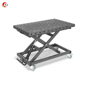Industrial Electric Height-adjustable Welding Work Table And Work Bench For Workshop