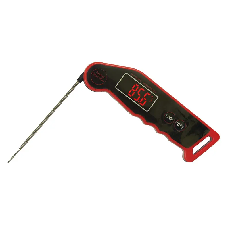 EMAF Waterproof Digital Instant Read Meat Thermometer mit 4.6 zoll Folding Probe Backlight Function für Cooking Food BBQ Liquid