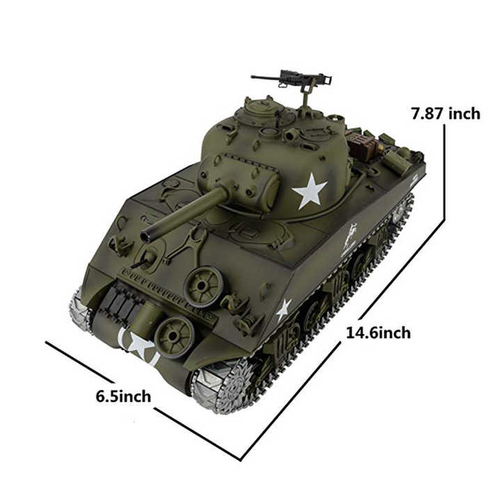 1/16ラジコンM4A3シャーマン戦車(ヘンロン製) 1/16ラジコンM4A3シャーマン戦車(ヘンロン製)
