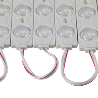 Módulo de luz Led para señal de letras, módulo actualizado de 1,5 W, 2835 SMD, 12V de CC, 3 leds, para publicidad, Garag, Storefront