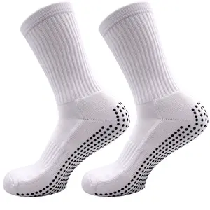 Wholesale High Quality Comfortable Breathable Football Grip Socks Custom Design Anti Slip Mens Soccer Socks