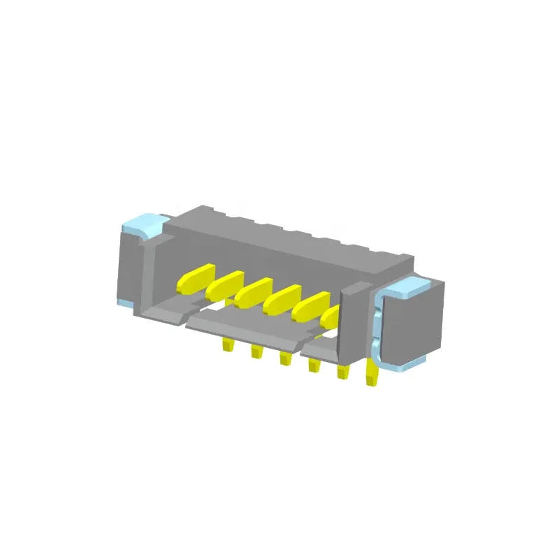 FPIC rangée à un noyau qualité 0.6mm à 3.96mm pas 2.0 Double carte PCB connecteur de Type SMD en-tête de plaquette électrique