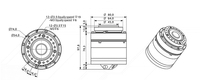 Module d'articulation de précision 48V avec réducteur harmonique intégré, rapport 30-100, pour bras robotique et exosquelette